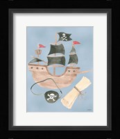 Pirates IV Framed Print