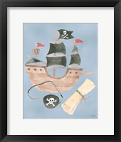 Pirates IV Framed Print
