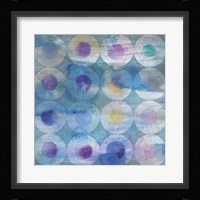 Touching Circles III Framed Print