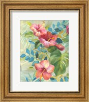 Hibiscus Garden II Fine Art Print