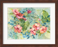 Hibiscus Garden Fine Art Print