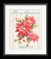 Floursack Holiday III Framed Print