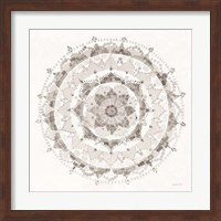 Neutral Mandala Fine Art Print