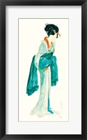 Geisha II Bright Crop Framed Print