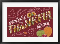 Thankful I Red Fine Art Print