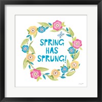 Spring Has Sprung II Framed Print