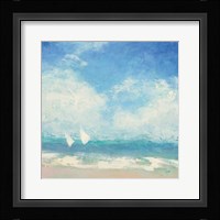 Rounding the Buoy Framed Print