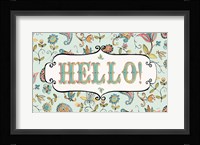 Peace and Paisley V Fine Art Print