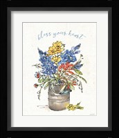 Texas Bluebonnet I Framed Print
