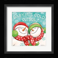 Let it Snow VI Framed Print