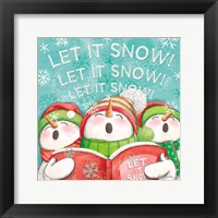Let it Snow VIII Framed Print