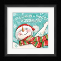 Let it Snow V Framed Print