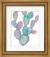 Lovely Llamas Cactus Fine Art Print