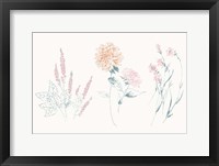 Flowers on White VIII Contemporary Fine Art Print