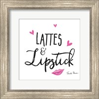 Lattes and Lipstick Fine Art Print