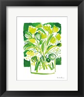 Lemon Green Tulips II Fine Art Print