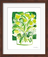 Lemon Green Tulips II Fine Art Print