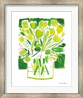 Lemon Green Tulips I Fine Art Print