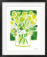 Lemon Green Tulips I Fine Art Print