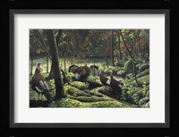 The Gathering Framed Print