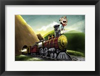 Choo Charlie Framed Print