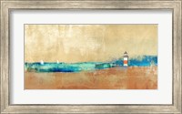 Coast Line and Lighthouse Fine Art Print
