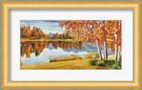 Bosco sul Lago Fine Art Print