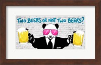 Two Beers or Not Two Beers (detail) Fine Art Print