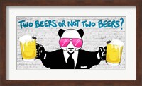 Two Beers or Not Two Beers (detail) Fine Art Print