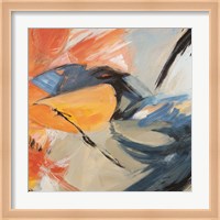 Oranges & Blues (detail) Fine Art Print