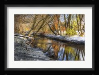 Bridge In The Snow Fine Art Print