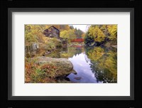 Autumn At The Mill Fine Art Print