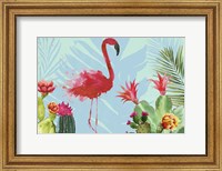 Flamingo in the Mix Fine Art Print
