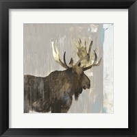 Moose Tails II Framed Print