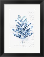 Botanical Blue III Fine Art Print