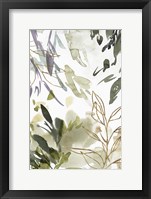 Flourishing Green I Framed Print