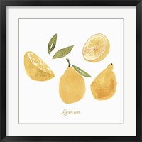 Fresh Lemons Fine Art Print