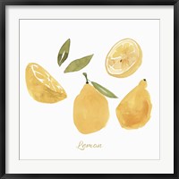 Fresh Lemons Fine Art Print