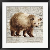 Crossing Bear I Fine Art Print