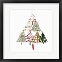 Pine Trees I Framed Print