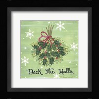 Deck the Halls Holly Fine Art Print