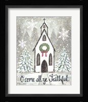 Oh Come All Ye Faithful Fine Art Print