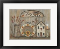 Bless Our Nest Country Shelf Fine Art Print