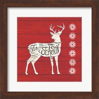 Tis the Season Deer Fine Art Print