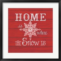 Home is Where the Snow Is Fine Art Print