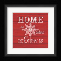Home is Where the Snow Is Fine Art Print