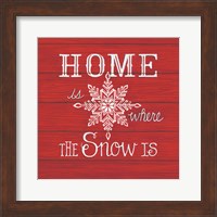 Home is Where the Snow Is Fine Art Print