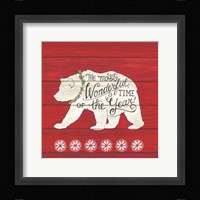 The Most Wonderful Time Bear Fine Art Print