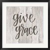 Give Grace Fine Art Print