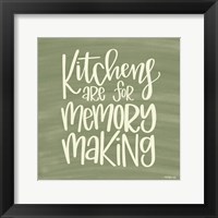 Kitchens - Making Memories Fine Art Print